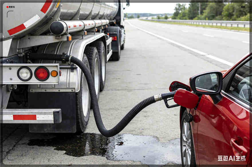 石家庄汽车救援送水案例